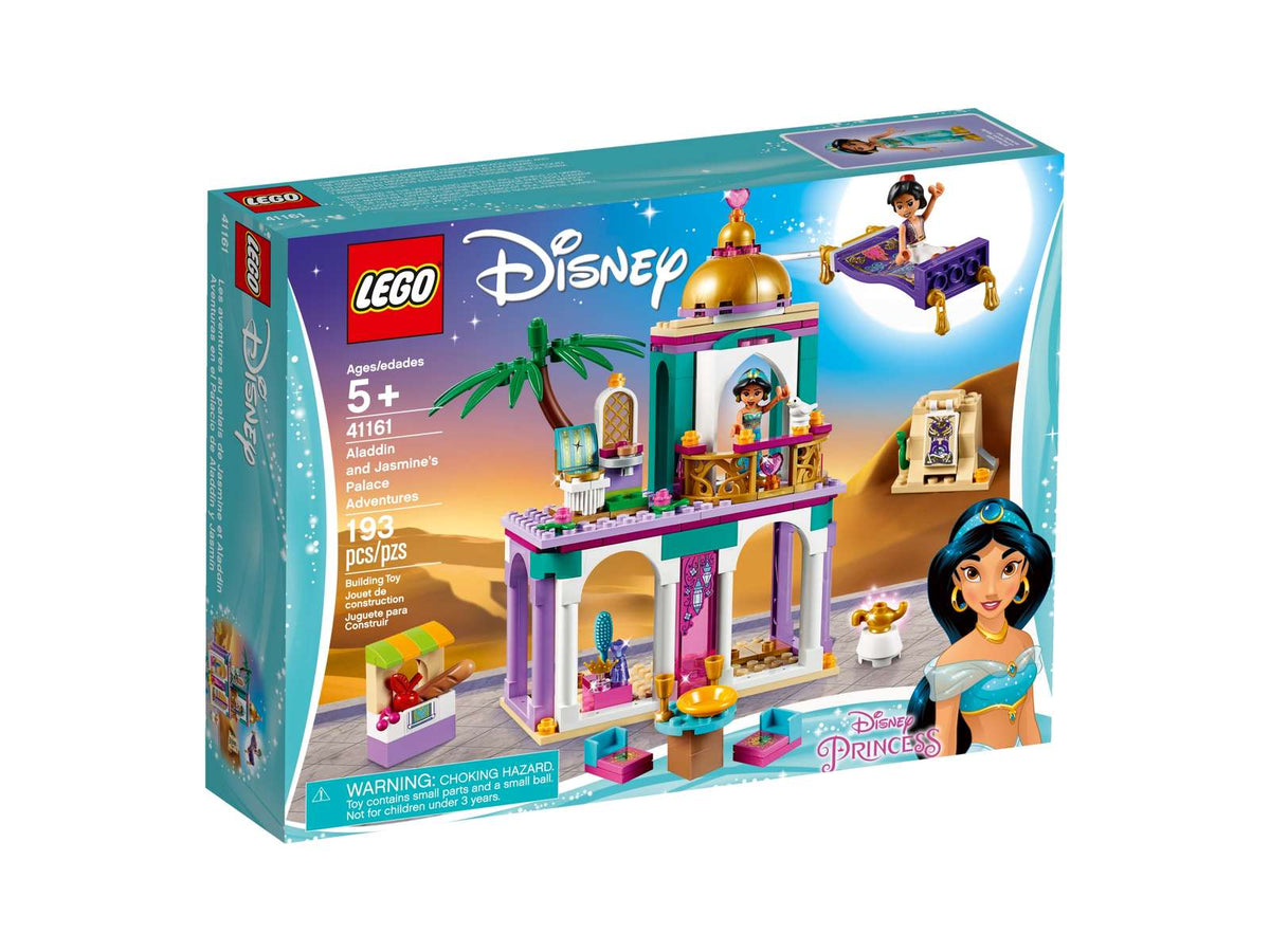 LEGO Disney Aladdin and Jasmine's Palace Adventures Set (41161)