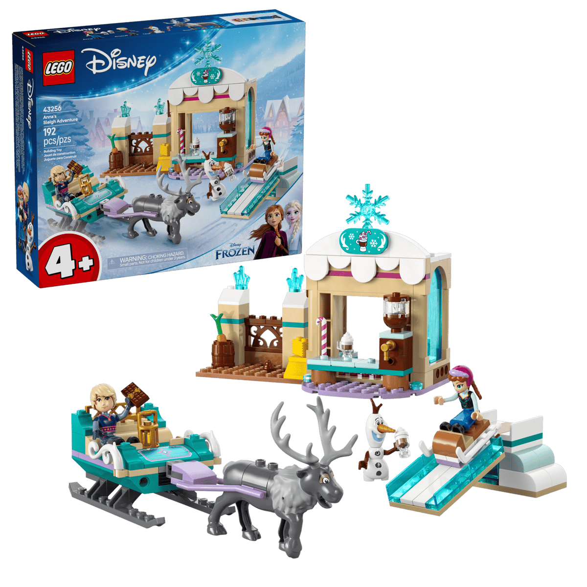 LEGO Disney Frozen 2 Anna's Sleigh Adventure Set (43256)