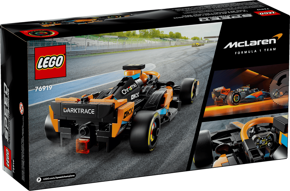 LEGO Speed Champions 2023 McLaren Formula 1 Race Car Set (76919)